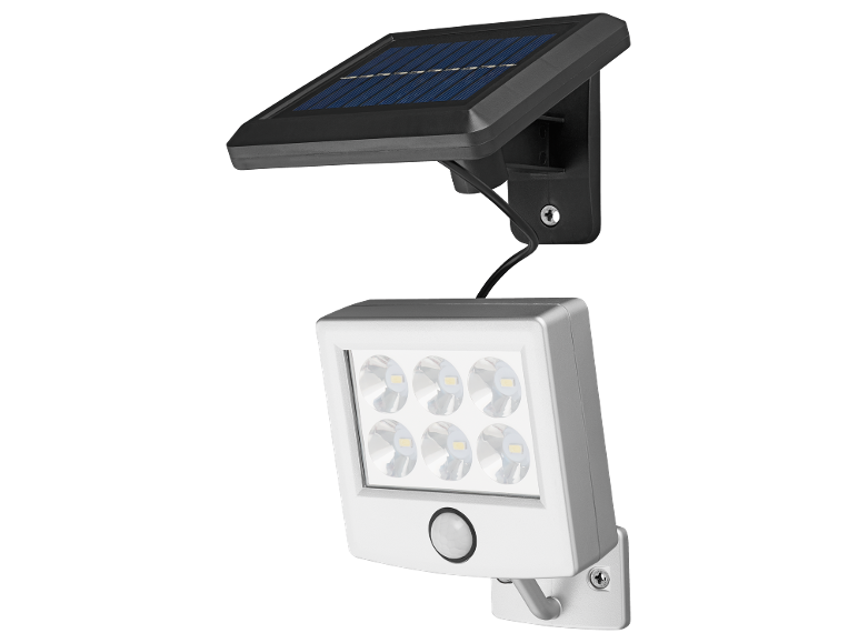 Solarni LED reflektor sa senzorom pokreta i odvojenim solarnim panelom
