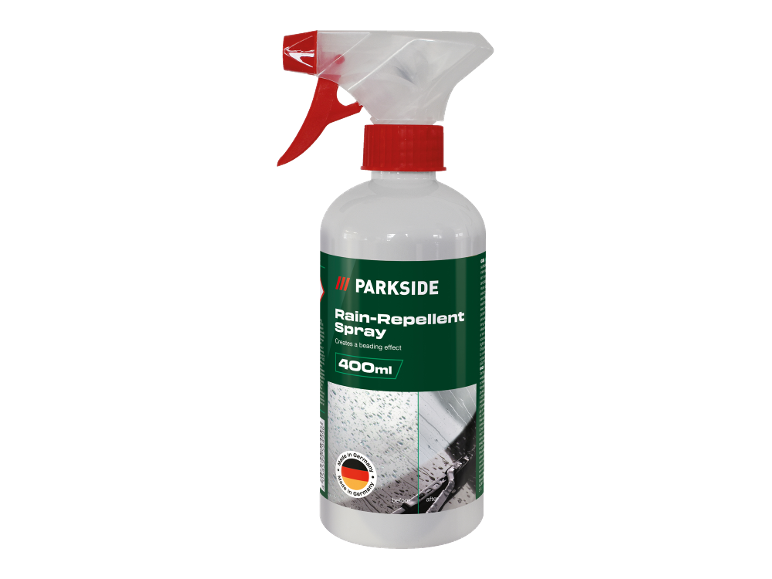 Sprej za odbijanje kiše, 400ml, stvara efekt perlanja, proizvedeno u Njemačkoj.