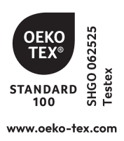 OEKO-TEX STANDARD 100 certifikat SHGO 062525 Testex