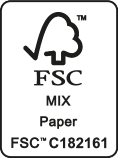 FSC MIX Paper pečat, FSC™ C182161.
