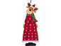 Božićni adventski kalendar u obliku soba s 24 džepa.