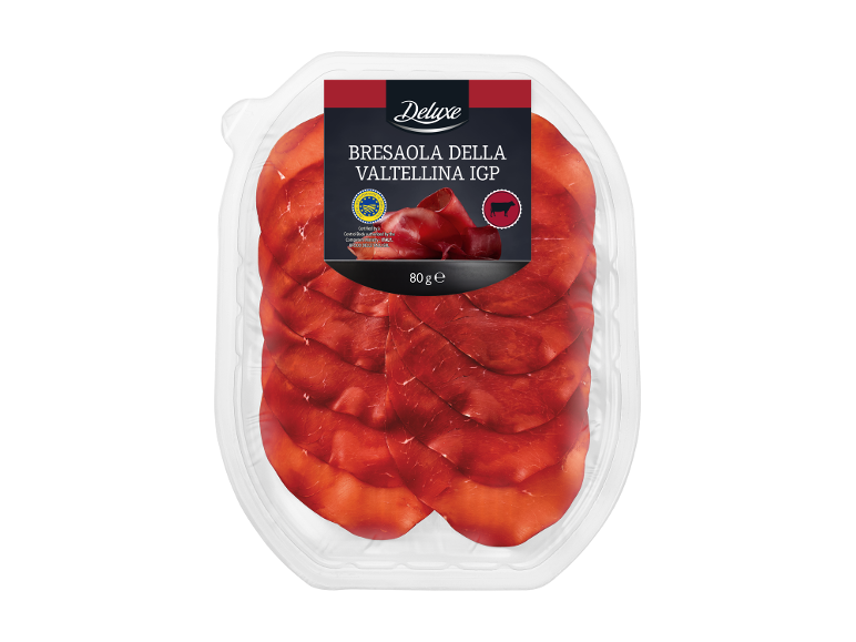 Pakirana Bresaola della Valtellina IGP, 80g.