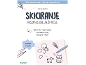 Bilježnica za skiciranje s ilustracijama svakodnevnih predmeta i tekstom o kreativnom skiciranju.