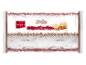 Pakiranje Stollen kolača s finim marcipanom i grožđicama, 750 g.