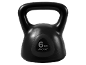 Crni kettlebell od 6 kg za trening snage.