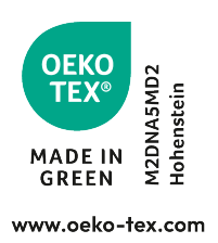 OEKO-TEX® MADE IN GREEN M2DNA5MD2 Hohenstein www.oeko-tex.com