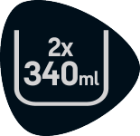 Pečat s 2x 340ml.