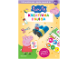 Kreativna knjiga Peppa Pig s 18 projekata i naljepnicama, izrađena od recikliranog papira.
