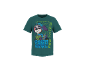 Zelena majica s crtanim psom koji nosi kacigu i tekstom 'WE'VE GOT DINOS TO SAVE! PAW PATROL'