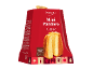 Mini Pandoro Classic s jajima iz podnog uzgoja, blagdansko pakiranje.