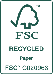 FSC RECYCLED Papir pečat, FSC™ C020963