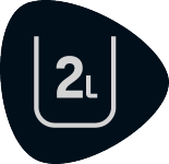 Kapacitet 2L