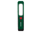 Zelena LED radna svjetiljka s crvenim gumbom za napajanje