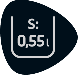 S: 0,55 l