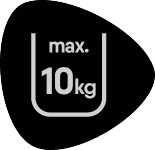 Oznaka maksimalnog opterećenja: 10 kg