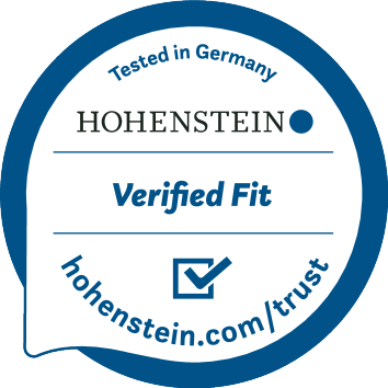 Certifikat: Testirano u Njemačkoj, Verified Fit, hohenstein.com/trust