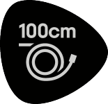 Ikona crijeva duljine 100 cm
