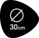 Promjer 30 cm