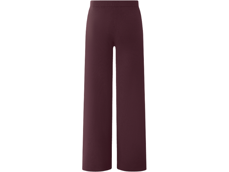 Ženske culotte hlače u bordo boji