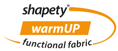 shapety warmUP logotip funkcionalne tkanine