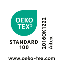 Oznaka OEKO-TEX STANDARD 100, broj 2016OK1222, AITEX.