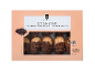 Kutija petit four kolačića s čokoladnim tartufom i punjenjem od marelice, 330g.