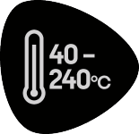 Raspon temperature 40-240°C