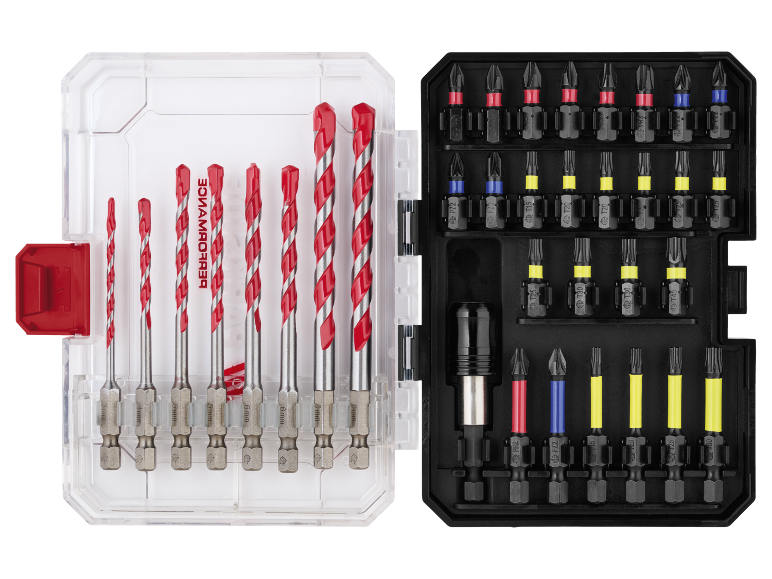 Set svrdala i bitova za odvijač s kutijom, uključujući svrdla 3-8mm i bitove PZ2, PH2, T15-T40.
