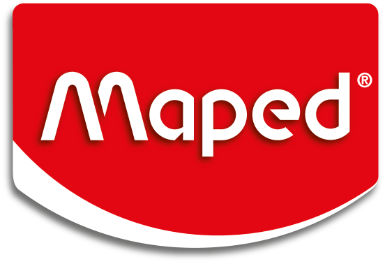 Crveni logotip s bijelim tekstom 'Maped' i simbolom registriranog zaštitnog znaka.