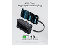 Power bank puni pametni telefon, ističući 45W maks. brzo punjenje do 50% za 20 min.