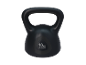 Crni kettlebell od 10 kg za trening snage.