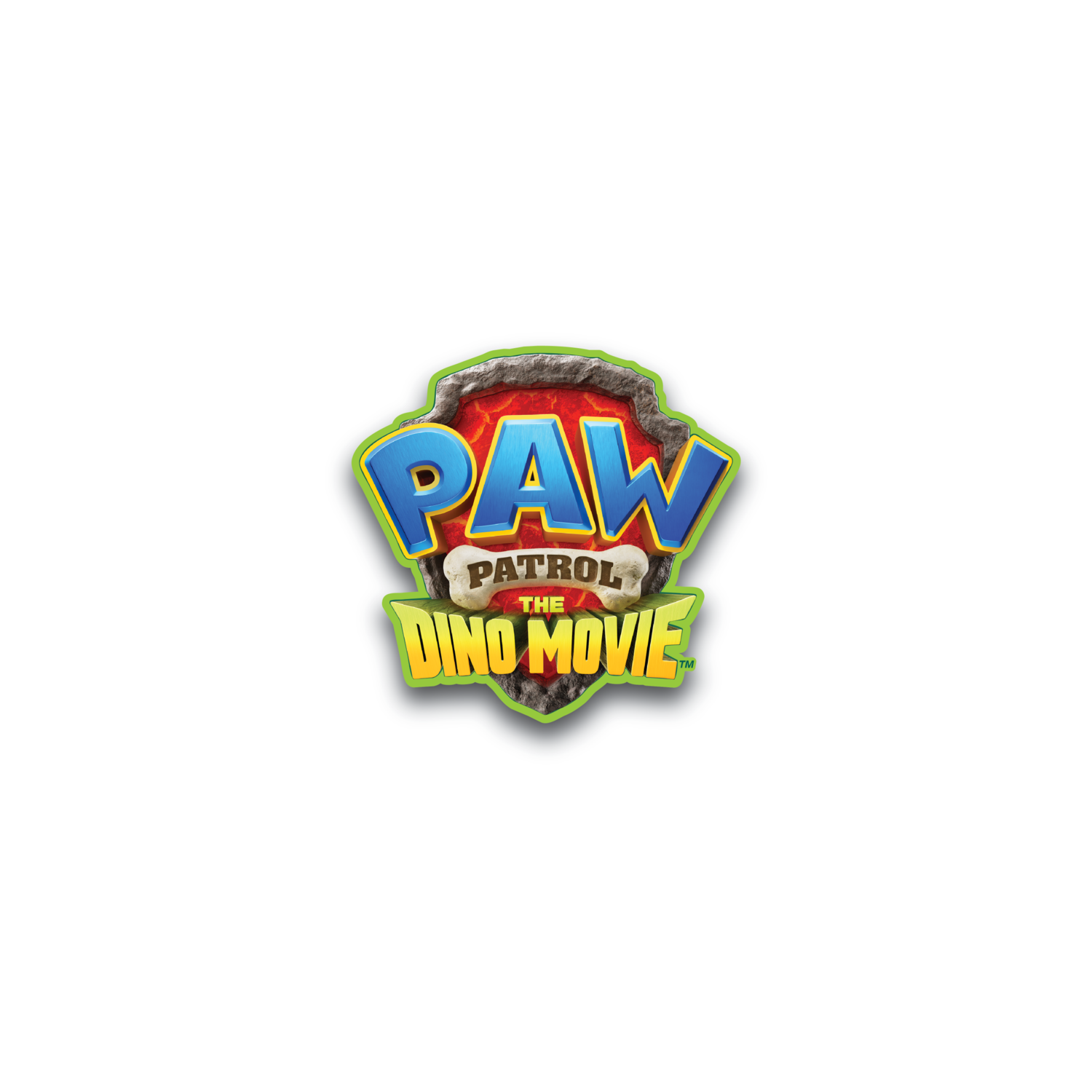 PAW PATROL THE DINO MOVIE logotip