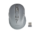 Sivi bežični miš s USB prijemnikom, s tekstom TRONIC na mišu.