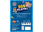 Knjiga naljepnica Paw Patrol s 555 naljepnica, preporučena za djecu od 4 godine.