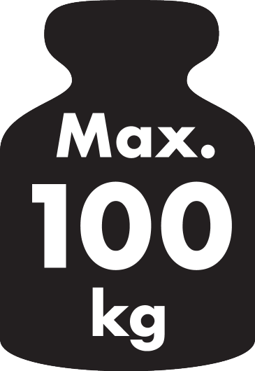 Maksimalna težina: 100 kg