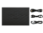 Crna torbica za monitor i tri priključna kabela: HDMI, USB-A na USB-C, USB-C na USB-C.
