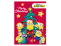 Minions božićni adventski kalendar s božićnim drvcem i darovima.