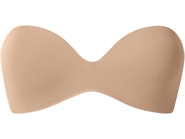 Nude grudnjak bez naramenica glatke završne obrade.