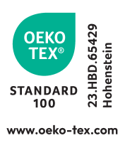 OEKO-TEX STANDARD 100 certifikat, broj 23.HBD.65429 Hohenstein