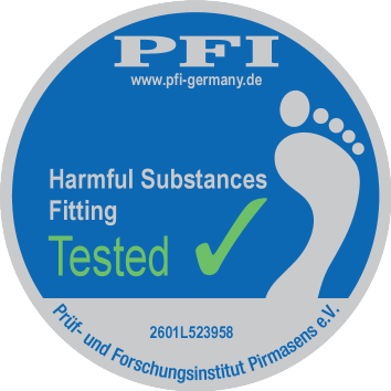 PFI pečat: Štetne tvari, prikladnost testirana, 2601L523958.