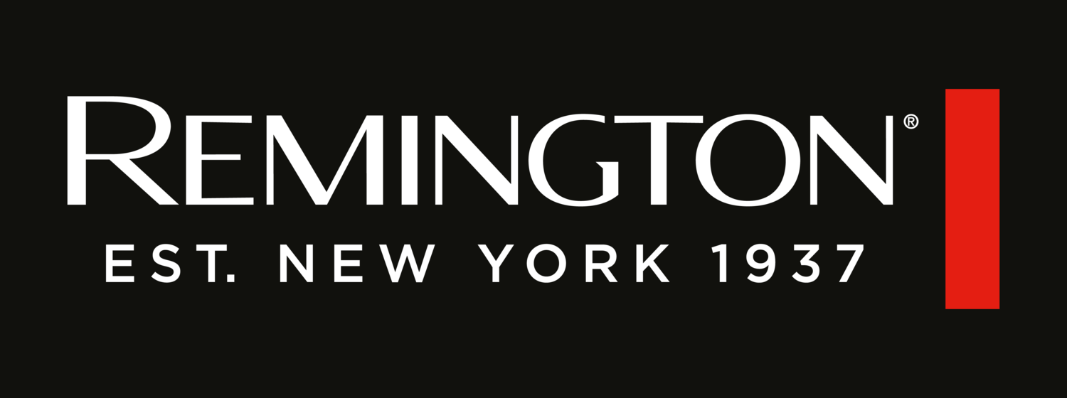 Tekst: REMINGTON EST. NEW YORK 1937, s crvenom okomitom linijom.