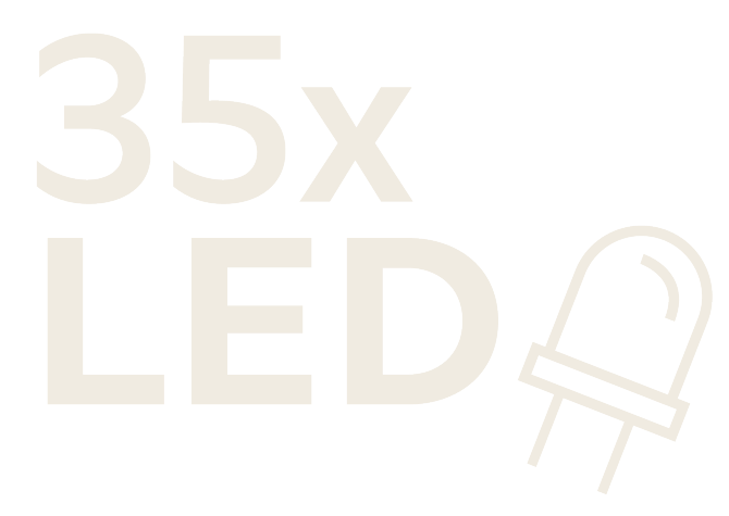 Oznaka 35x LED