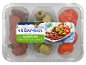 Grčki antipasti s maslinama, sušenim rajčicama i punjenim cherry papričicama, 250 g.