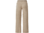 Bež pletene hlače širokih nogavica