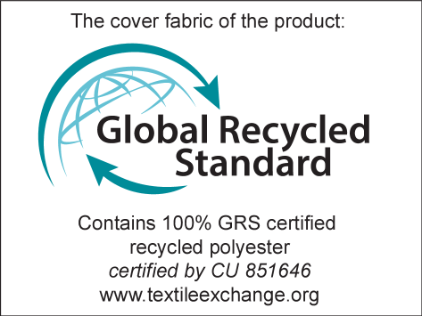 Oznaka Global Recycled Standard: Sadrži 100% GRS certificiranog recikliranog poliestera, CU 851646.