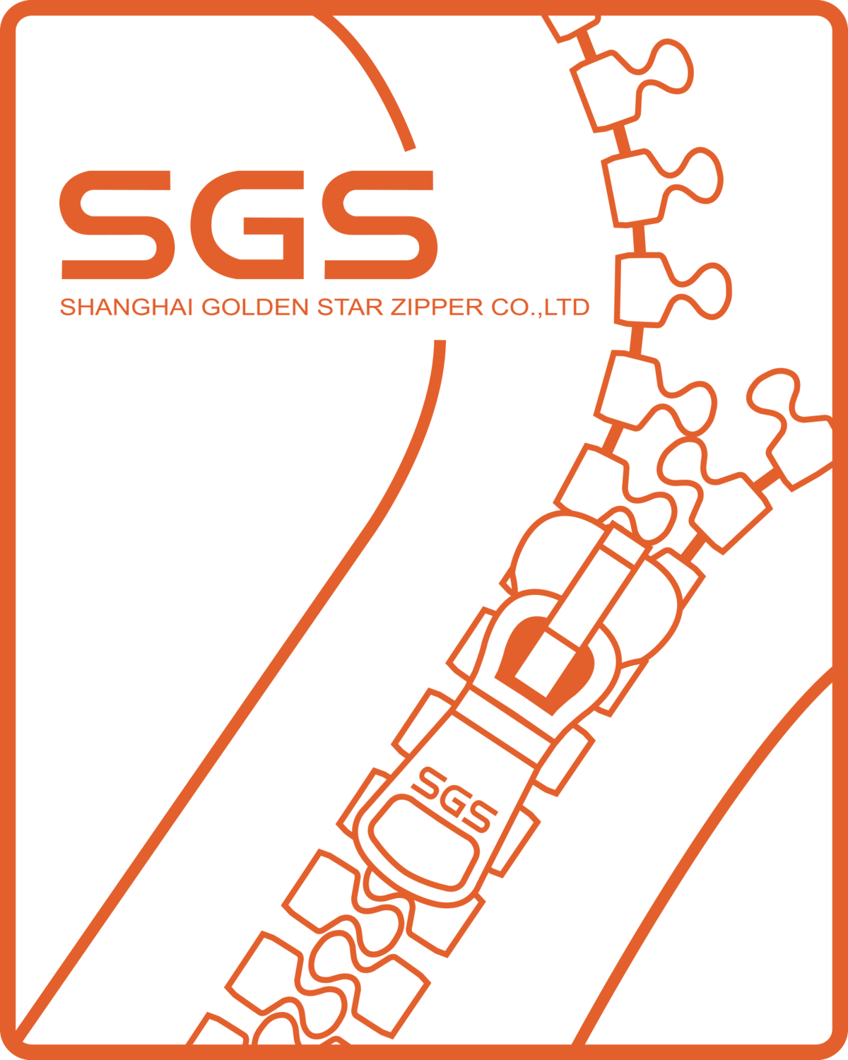 SGS logotip i tekst: SHANGHAI GOLDEN STAR ZIPPER CO., LTD