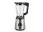 Blender od nehrđajućeg čelika sa staklenom posudom i okretnom kontrolom.