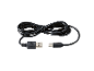 Crni USB kabel s Type-A i Type-C priključcima.