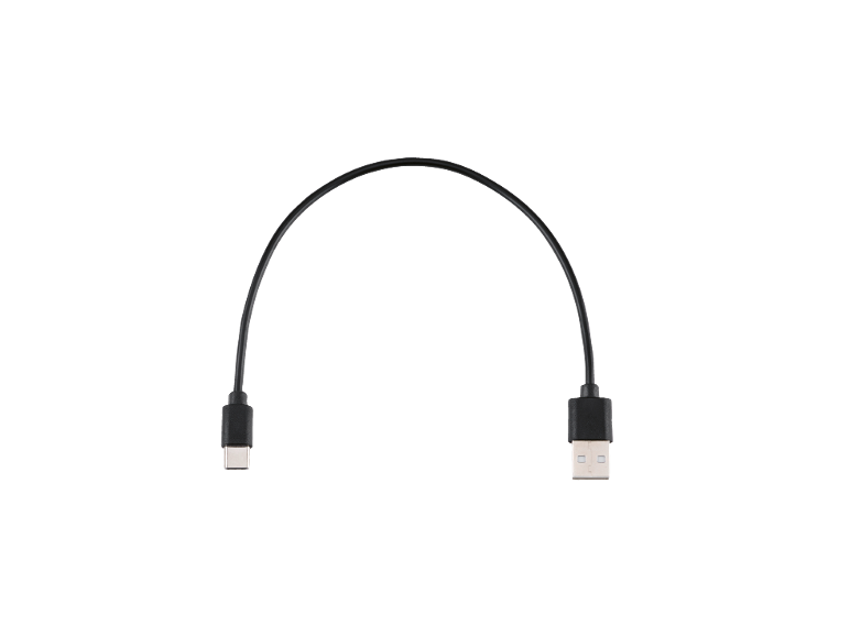 Crni USB-C na USB-A kabel