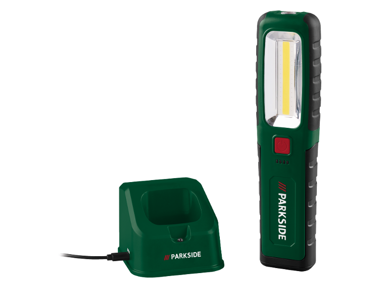 LED radna svjetiljka sa stanicom za punjenje.